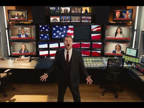 James Corden celebrated Donald Trump's last day in office with a very special performance. The "Late