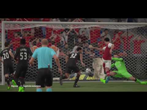 Gol de Rodrigo Battaglia Liverpool 3 Sporting Braga 1 UEFA Europa League Partido Final FIFA 17