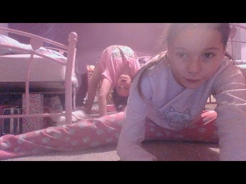 Download gymnastic challenge with my sisters Video 3GP Mp4 