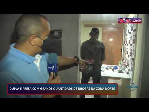 Dupla é presa em flagrante com grande quantidade de drogas na Zona Norte de Teresina 15 10 2020