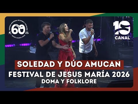 Soledad junto al Dúo Amucan – El Olvidao | Jesús María 2026