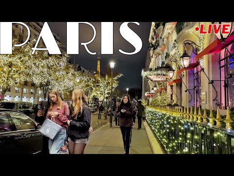 [🇫🇷Paris Live] Paris Christmas Lights  Live Streaming 02/December/2025