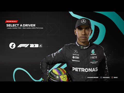 F1 23 - All Teams + Drivers Including List Of Racing Tracks (PS5)