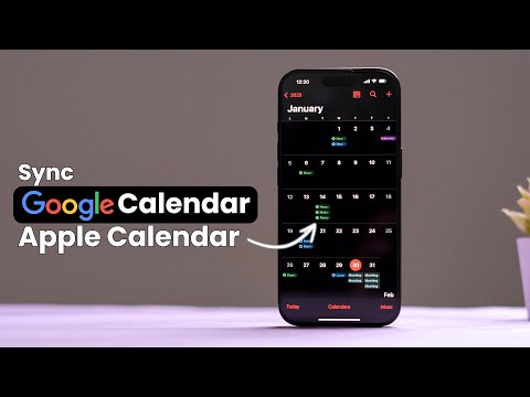 How To Sync Google Calendar With Apple Calendar (iOS 18)?
