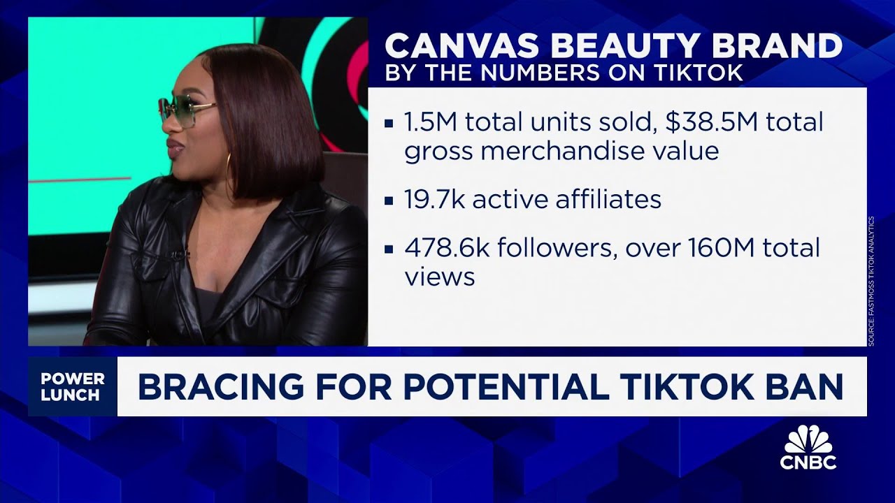 A TikTok ban would be 'one of the biggest layoffs in American history,' says Canvas Beauty CEO