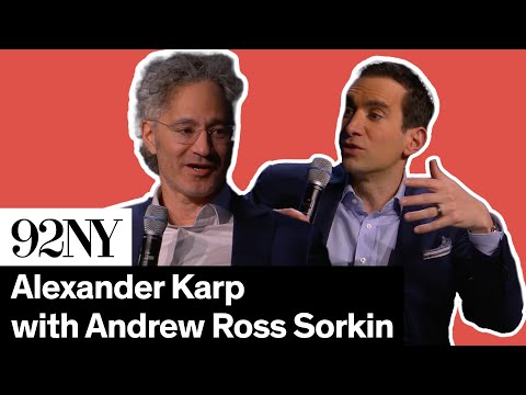 Palantir CEO Alexander Karp with Andrew Ross Sorkin: The Technological Republic