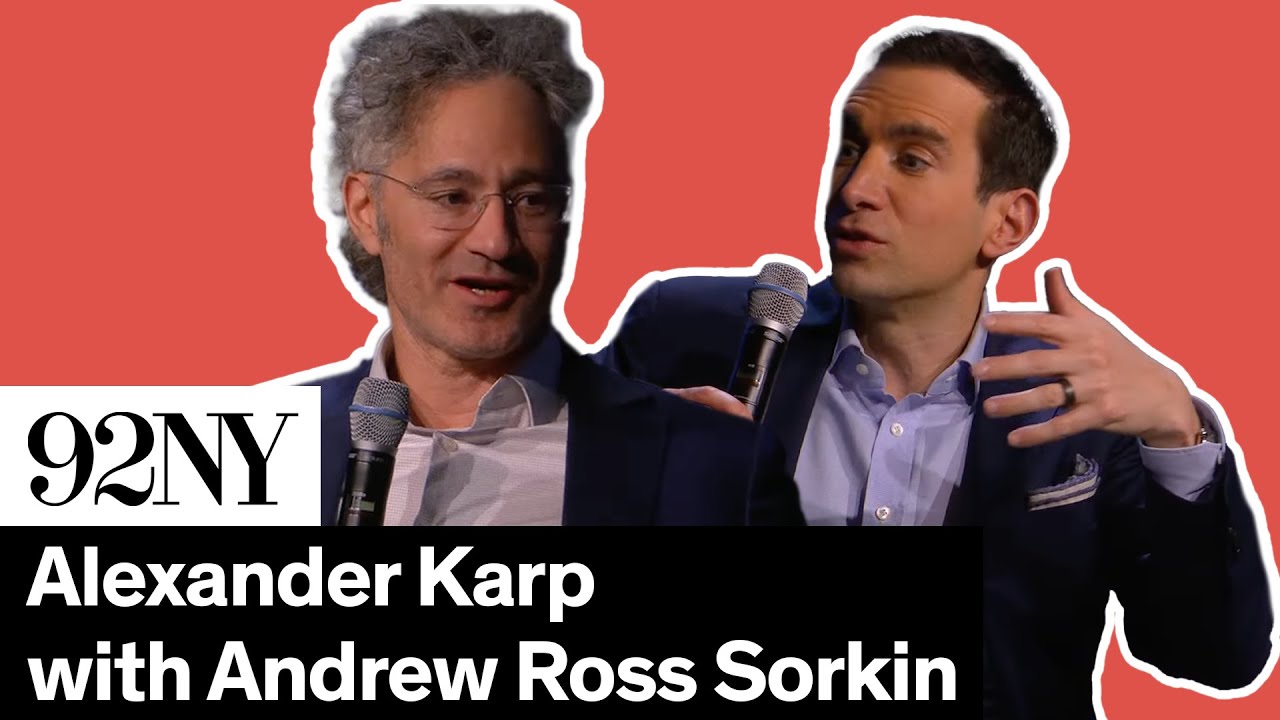 Palantir CEO Alexander Karp with Andrew Ross Sorkin: The Technological Republic