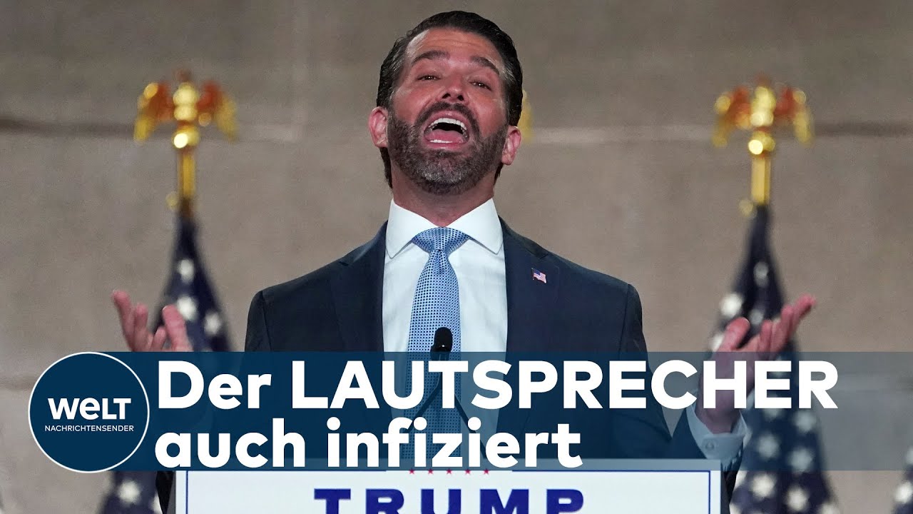 SEUCHENHERD WEIßES HAUS: Donald Trump Jr. positiv auf Coronavirus getestet