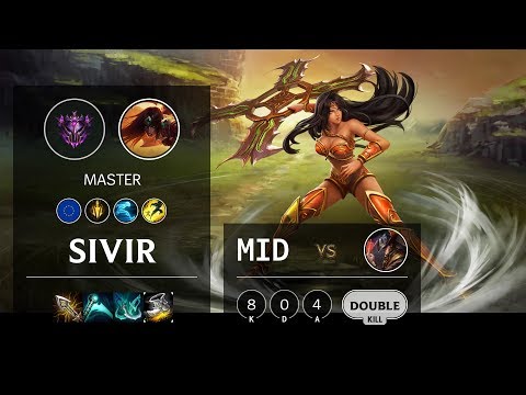 Sivir Mid vs Twisted Fate - EUW Master Patch 10.12