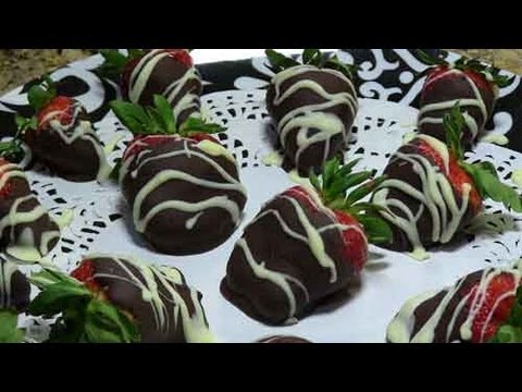 自家製チョコレートで覆ったイチゴのレシピ／Show Me The Curry (Homemade Chocolate Covered Strawberries Recipe / Show Me The Curry)