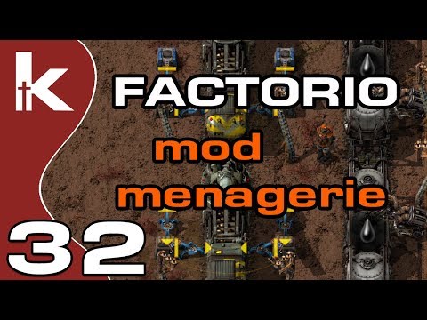 Factorio Mod Menagerie Ep 32 | Artillery Train