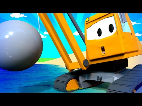 Auto Patrola u Auto Gradu 🚓 🚒 Ljetni Specijal - Misterij Plaže Zatrpane Smećem -  Crtići sa autima