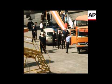 SYND 10-10-72: UN REPRESENTATIVE TO SOUTH AFRICA, ALFRED ESCHER,  ARRIVES