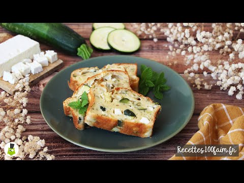 Recette Muffins courgette, feta et menthe