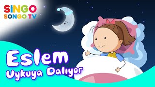 ESLEM Uykuya Dalıyor 😴🛌 – SingoSongo TV I İsme Özel Çocuk Şarkıları 🎵