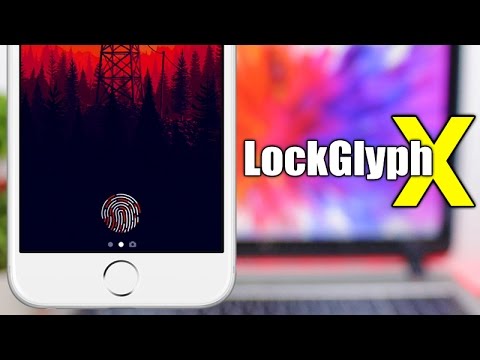 LockGlyphX - iOS 10 - 10.2 Jailbreak Tweak