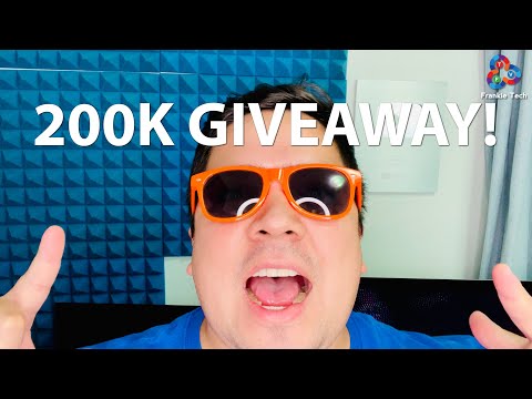 FRANKIE TECH 200K SUBS GIVEAWAY!!