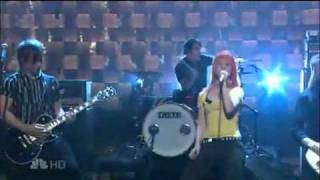 Paramore - Misery Business (Late Night with Conan O'Brien)