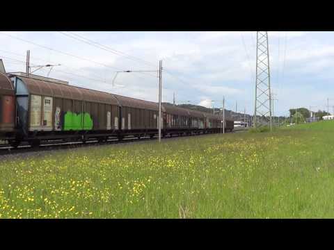 Bahnverkehr am 10.05.14 -- „Unterwegs an der Aargauischen Südbahn" Teil 2