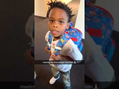 LIL MABU HAS A ROOMATE🥹🎒 **COLLEGE** #lilrt