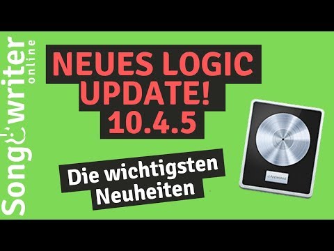 Logic Update 2019 ‼️ LOGIC 10.4.5 - DAS IST NEU  (Logic Pro X Tutorial deutsch )