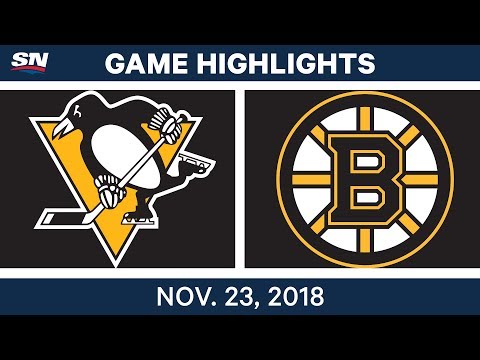 NHL Highlights | Penguins vs. Bruins – Nov. 23, 2018