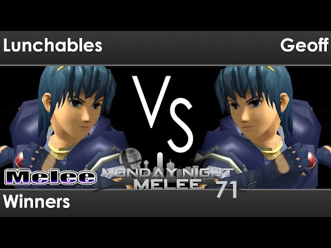 MNM 71 - FX | Lunchables (Marth, Roy) vs Geoff (Marth) Winners - Melee