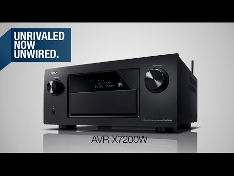 Denon: AVR-X7200W flagship AV receiver