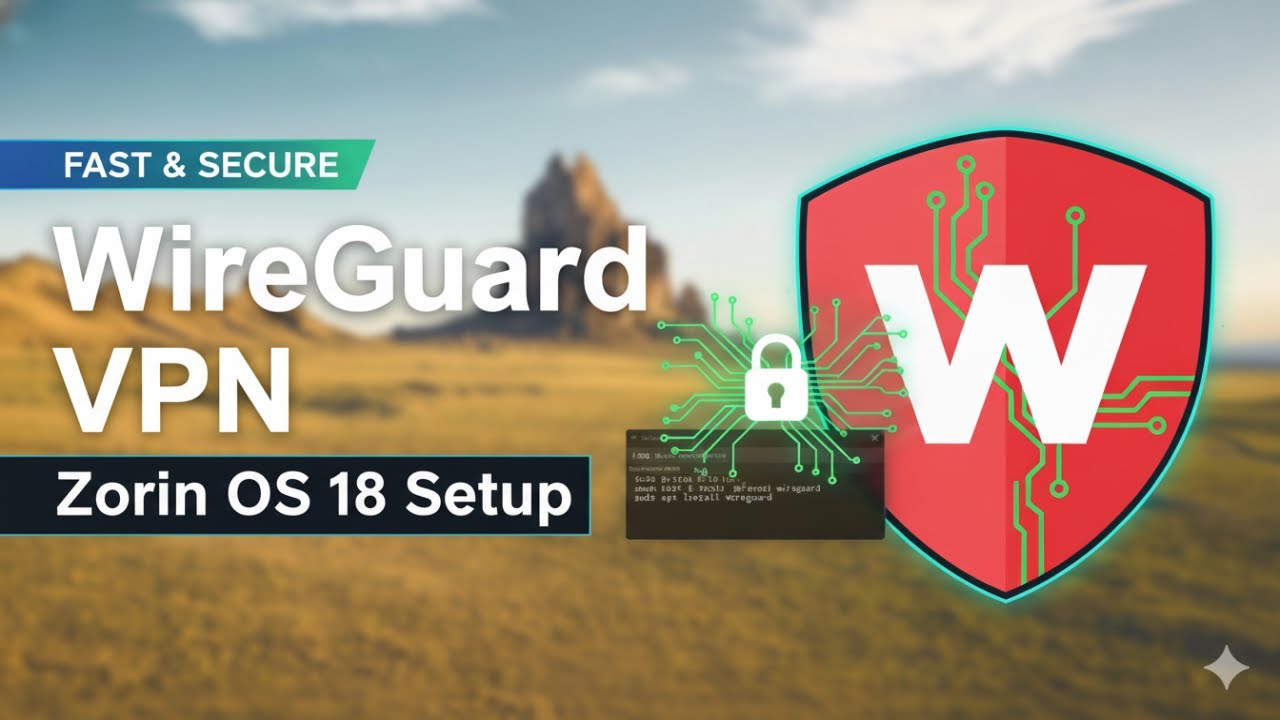 How to Install WireGuard VPN on Zorin OS 18 — Full Setup & Configuration Guide