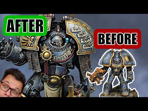 Paint Space Marines Like a GOD... Even this New Weird One