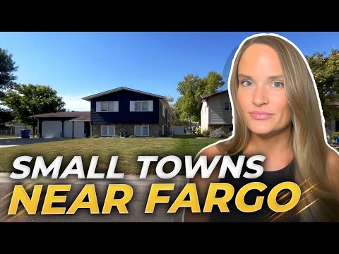 Discover SECRET TOWNS Near Fargo ND: ESCAPE the City Rush! | Living In Fargo North Dakota