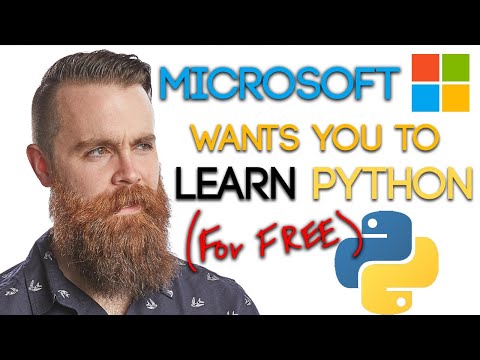 Microsoft wants you to LEARN PYTHON (for FREE) -- Intro to Python