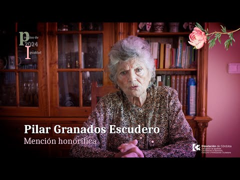 Pilar Granados Escudero | Mención honorífica | Premios Córdoba en Igualdad 2024