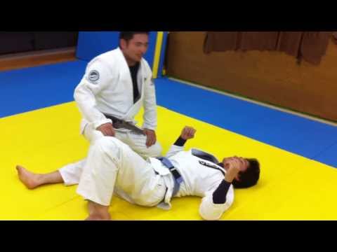 ハーフガード上からの「一番絞り」変化