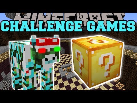 Minecraft: XMAS COW CHALLENGE GAMES - Lucky Block Mod - Modded Mini-Game