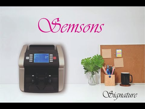 Semoson Signature Manual Counting Machine