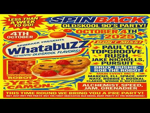 DJ PURSUIT + MC'S CLARKIE & MARCUS LIVE @ SPINBACK / DONCASTER WAREHOUSE (04/10/25)