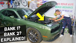 DODGE CHALLENGER WHERE IS BANK 1 BANK 2 LOCATED, WHAT IS BANK 1 BANK 2 DODGE CHALLENGER