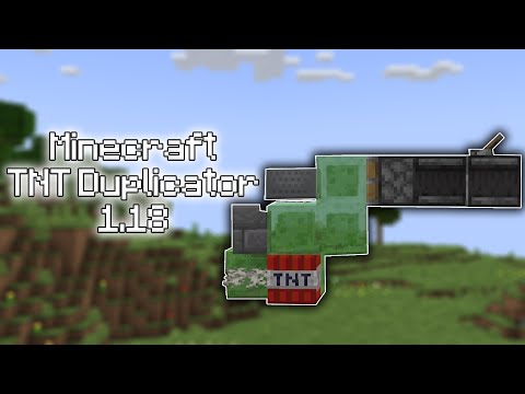 How to make a TNT Duplicator in Less than 2 Minutes | Minecraft 1.18/1.19