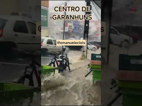 Trovoadas em Garanhuns causa medo, estragos e destruição #noticias #noticiasdointerior #agreste #PE