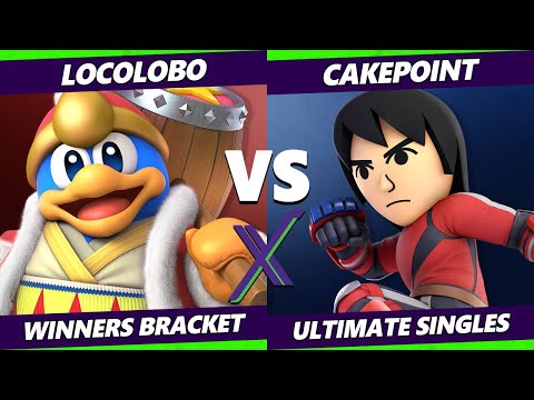 S@X 410 Winners Bracket - LocoLobo (Dedede) Vs. Cakepoint (Mii Brawler) Smash Ultimate - SSBU