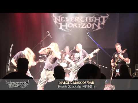 Neverlight Horizon - Diabolic Mask Of War (live C.C. Ans/Alleur 05/11/2016)