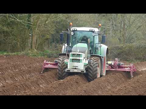 fendt 939 on potatoes