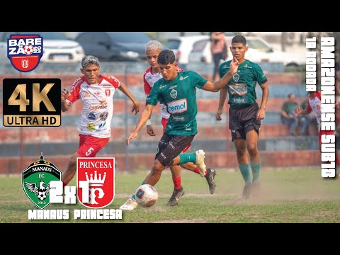 Manaus 2x1 Princesa - 1ª Rodada / Amazonense SUB18 2023