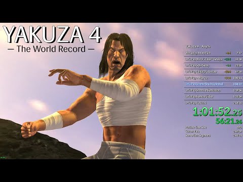 Yakuza 4 Speedrun in 2:33:01 (Former WR)
