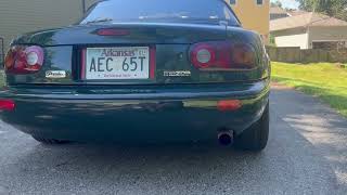 1991 Mazda Miata MX-5 Cold Start