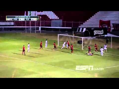 Ponte Preta 0 x 2 Flamengo - Semi Final Copa do Brasil sub-17 2013