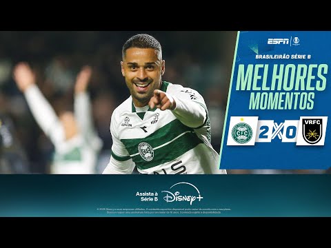 Dellatorre BRILHA com DOIS GOLS, e CORITIBA vence VOLTA REDONDA pela SÉRIE B | MELHORES MOMENTOS