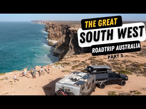 The Great South West Part 3 - Crossing the Nullarbor Plain in 2 days😳 & Epic Swimming Holes💦