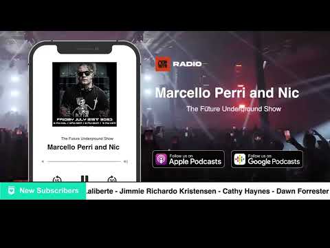 Techno DJ Mix Set by Marcello Perri and Nick Bowman - The Future Underground Show